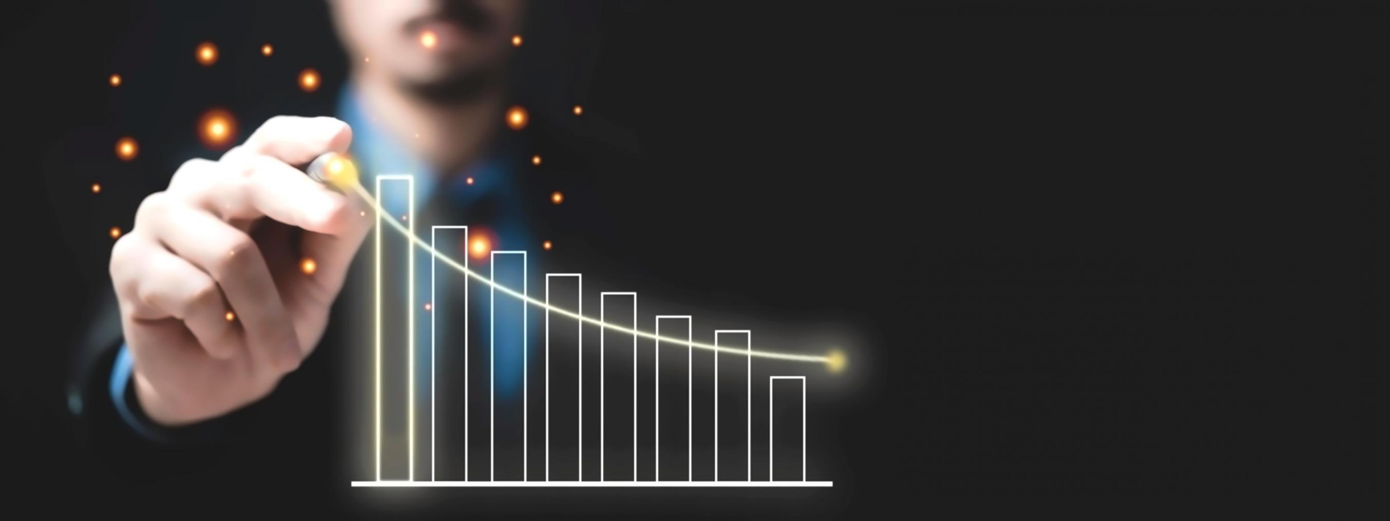 SEO analytics workspace showing data visualization and keyword research